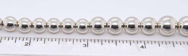 Tiffany & Co Hardware Graduated Ball Necklace