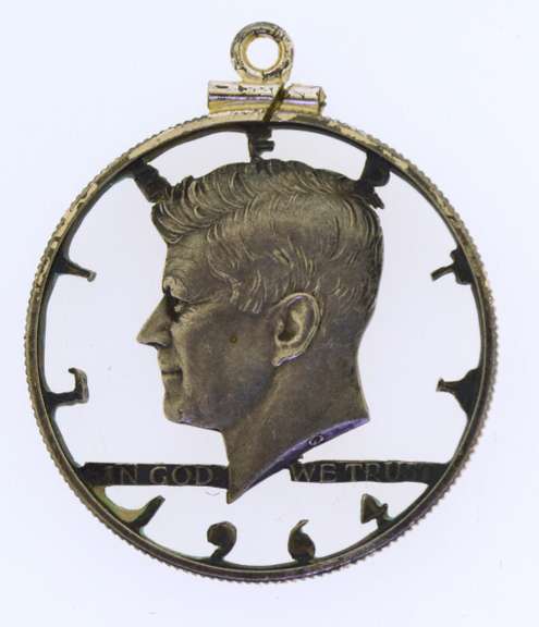 Sterling Silver 1964 John Kennedy Coin