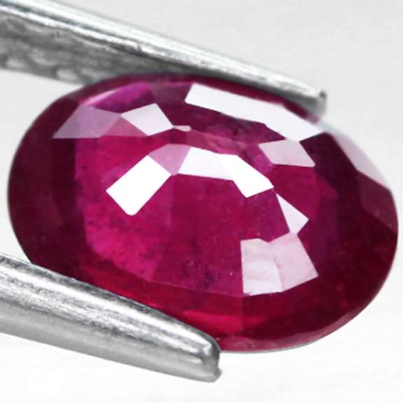 Glistening 1.51ct blood red Ruby