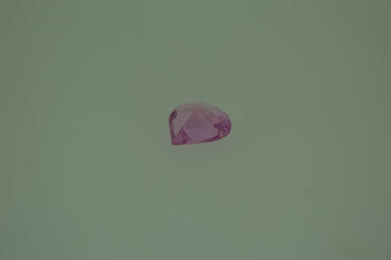 5.30ct Heart Shape Pink Sapphire Loose Stone