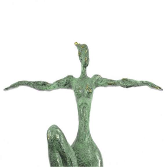 Abstract Bronze Sculpture