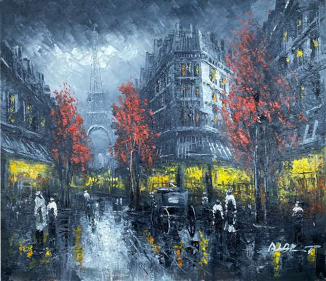 ONE OF A KIND BEAUTIFUL PAINTING ON CANVAS