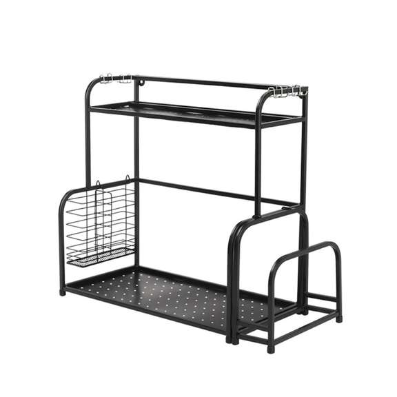 2 Layer Kitchen Storage Stand Holders & Racks Shelf