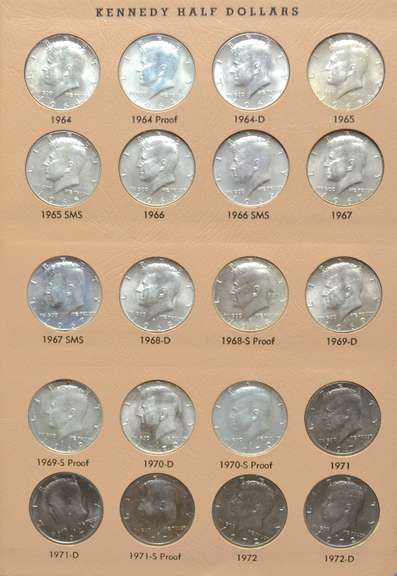 Kennedy Halves Complete Unc & Proofs