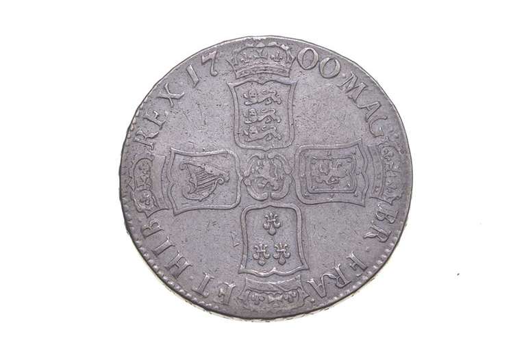 1700 Great Britain 1 Crown