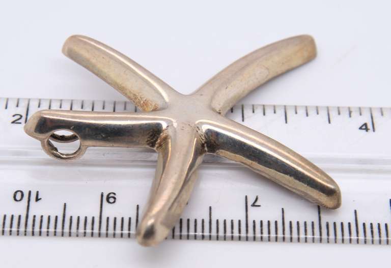 Vintage Sterling Silver Star Pendant