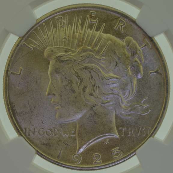 1925 Silver Dollar NGC MS64