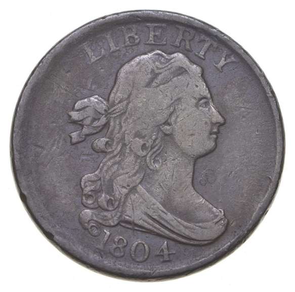 1804 Draped Bust Half Cent