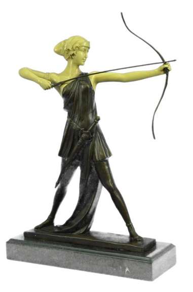Diana the Hunter Bronze Sculpture