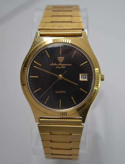 Jules Jurgensen Black Dial, Pre-Owned.