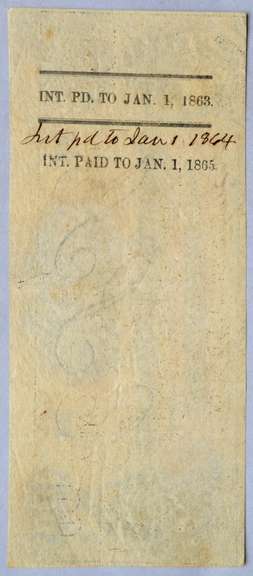 $100 1862 Series Confederate States Note