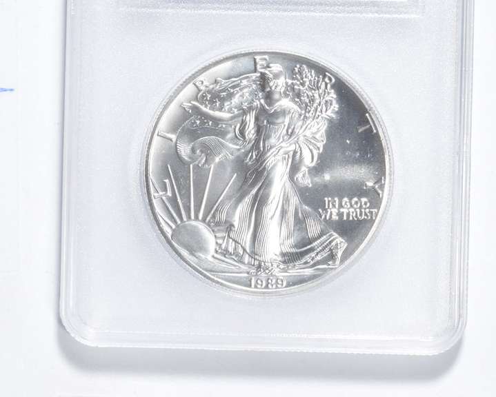 1989 American Silver Eagle - .999 Fine Silver