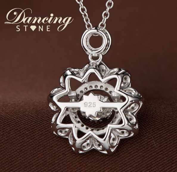 Beautiful big dancing stone Pendant