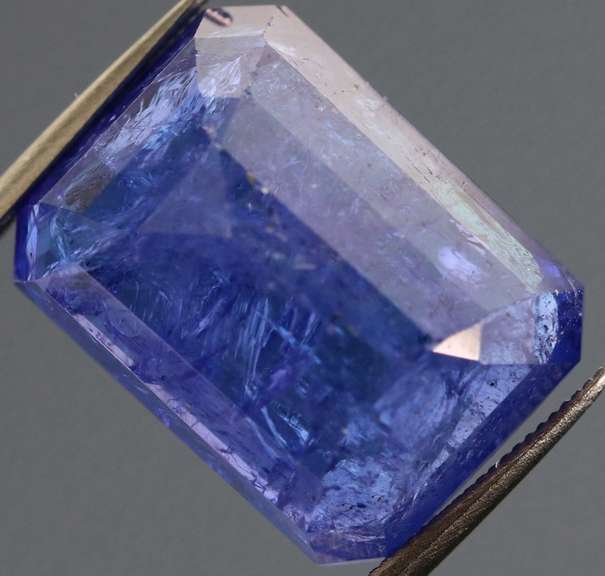 Massive 17.51ct rich violet blue Tanzanite