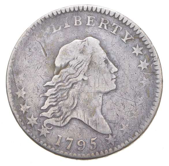 1795 Flowing Hair Half Dollar - Circulated