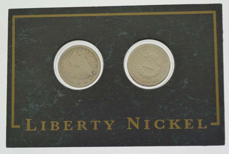 Set of Two 1912 Victory Nickel Set
