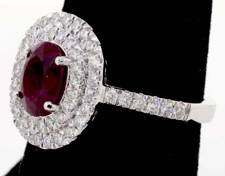 Illustrious Ruby and Diamond Ring