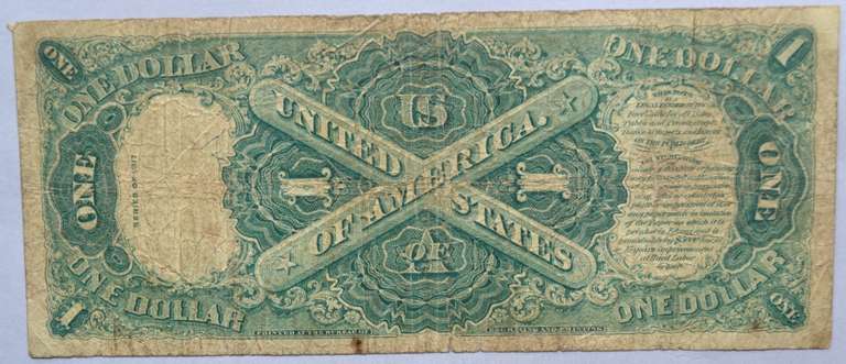 $ 1 1917 Landing Of Columbus US Note