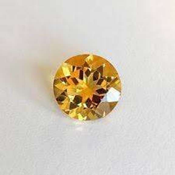 2.5MM ROUND YELLOW SAPPHIRE LOOSE GEMSTONE