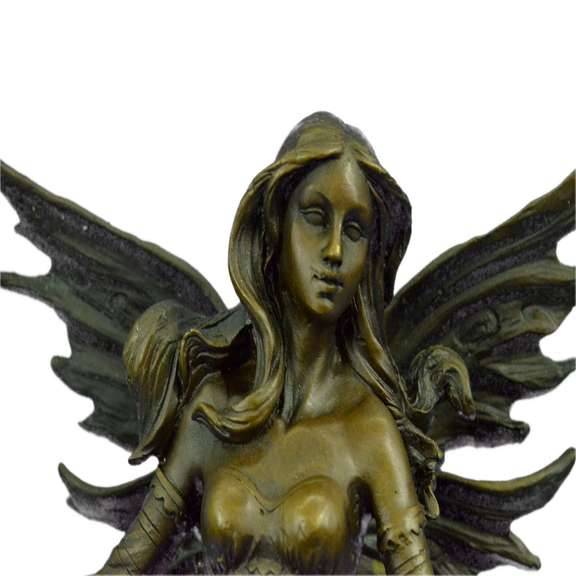 Mythical Fairy Angel Bronze Sculpture