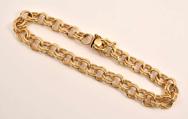 Estate 14k Charm Bracelet