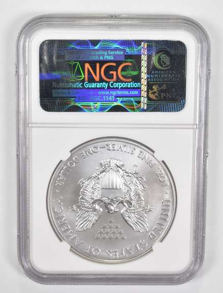 MS70 2013-W American Silver Eagle - Graded NGC