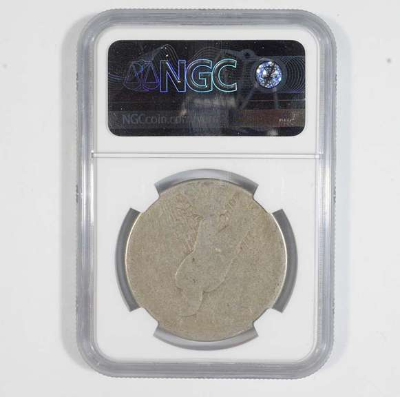 FAIR 2 1922 Peace Silver Dollar - Graded NGC LOW BALL