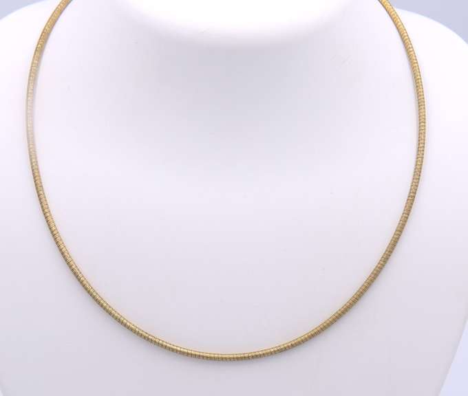 Vintage Sterling Silver Italian Necklace