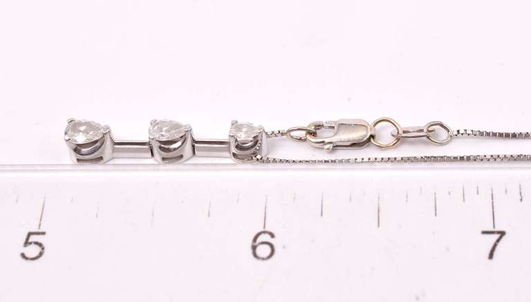 Dreamy Diamond Drop Pendant in 14K Yellow Gold