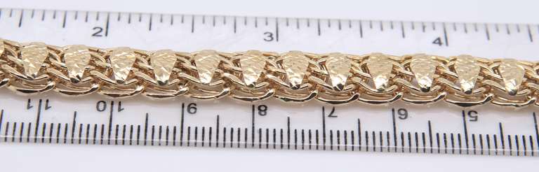 Favorite Yellow Gold Fancy Link Bracelet