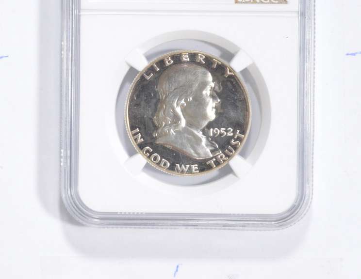 PF66 CAM 1952 Franklin Half Dollar - CAC - Graded NGC