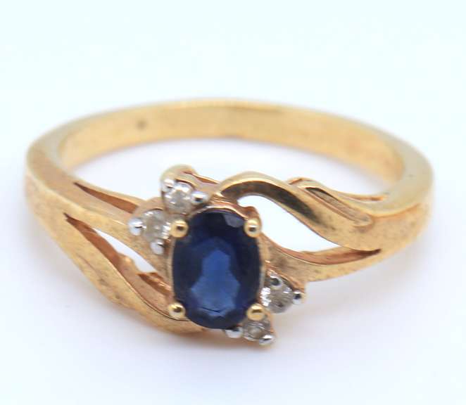 Sterling Silver Lot of 2 Gemstone Rings