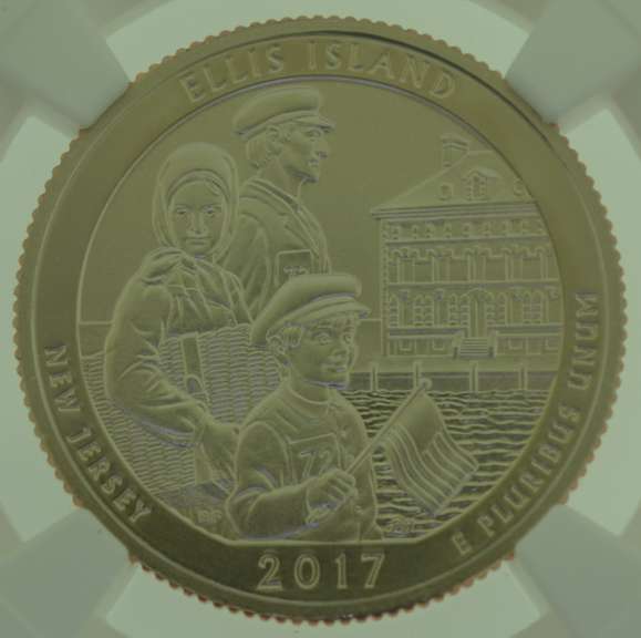 2017-S 25 Cents Early Realeases NGC SP70