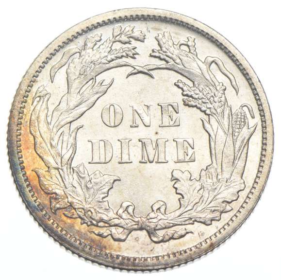 1890 Seated Liberty Dime