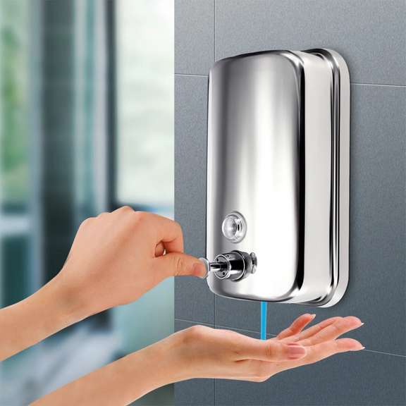 800ml Stainless Steel Wall-mounted Soap Dispenser