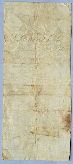 April 17 1862 $10 Texas Treasury Warrant