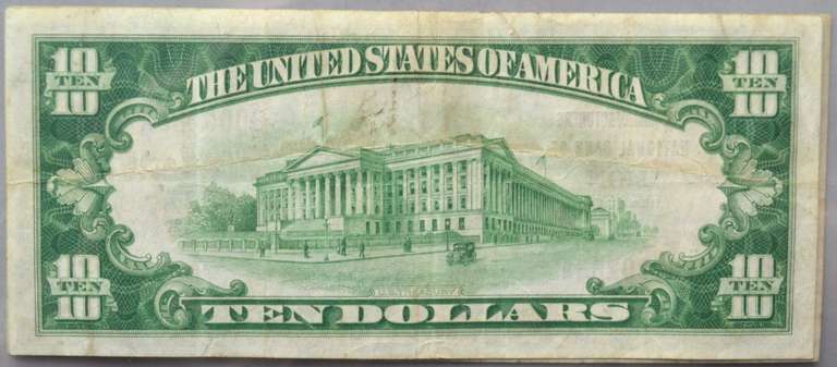 $5 &$ 10 1929 Series National Ilion New York Notes