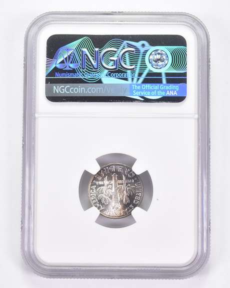 MS66 FT 1950 Roosevelt Dime - Graded NGC