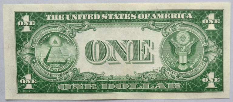 Gem CU $1 1935 A Star Silver Certificate