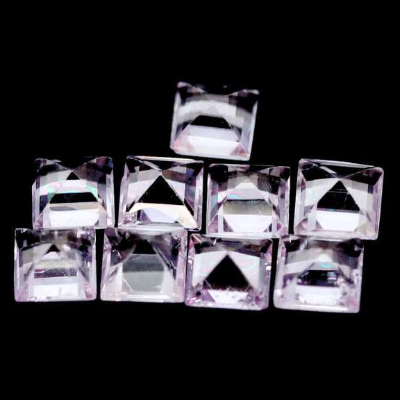 Glittering 12.13ct Brazilian pink Mystic Topaz set!
