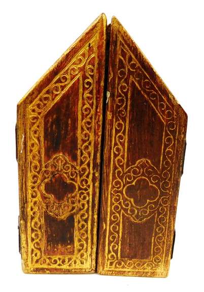 Vintage Italian Florentine Triptych