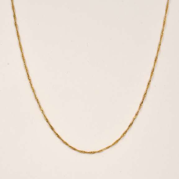 Lengthy Singapore Link Necklace