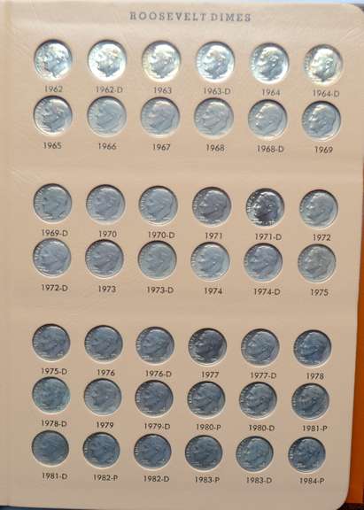 Roosevelt Dimes Complete 1946-2006