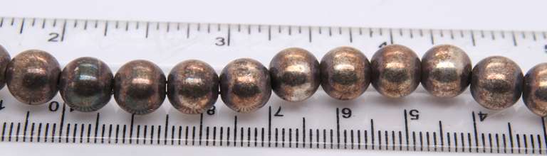 Vintage Sterling Silver Ball Bracelet