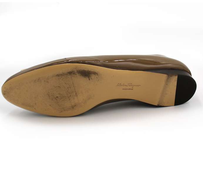 Ferragamo Bea Flats Size 10 W/ Box