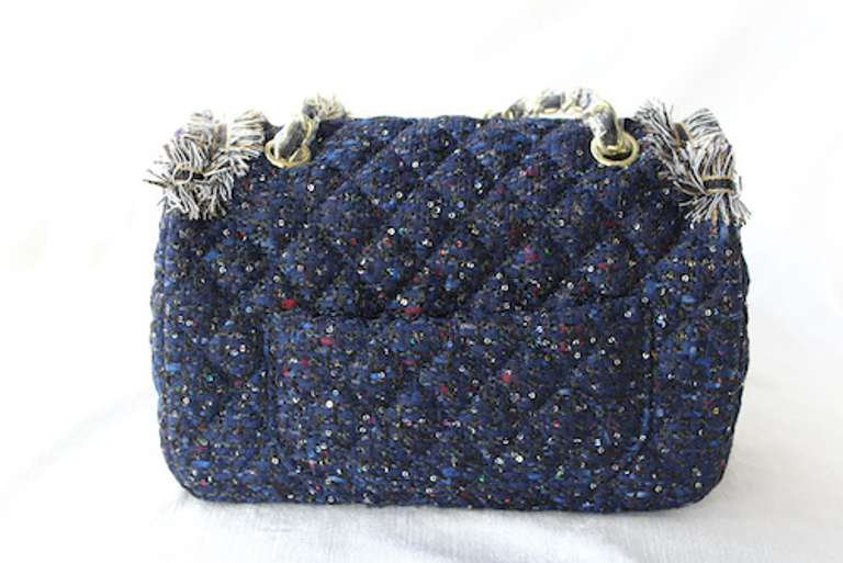 Designer Style Navy Color Hand Bag