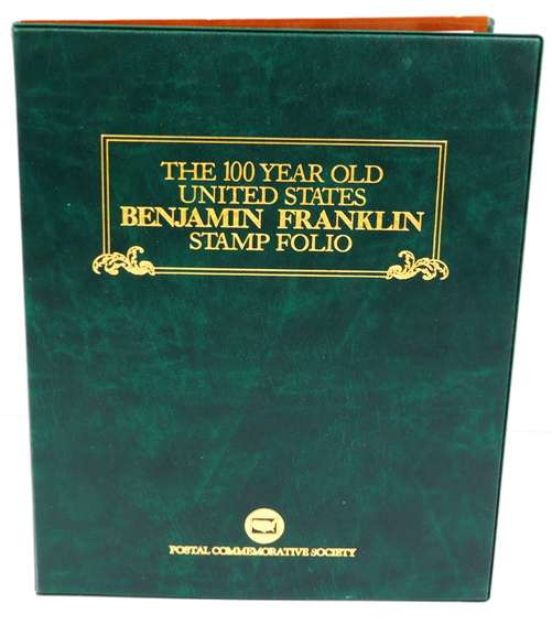 Ben Franklin 100 Year Stamp Folio