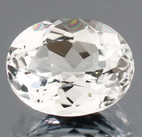 Exceptional 3.07ct collectors diamond white Goshenite