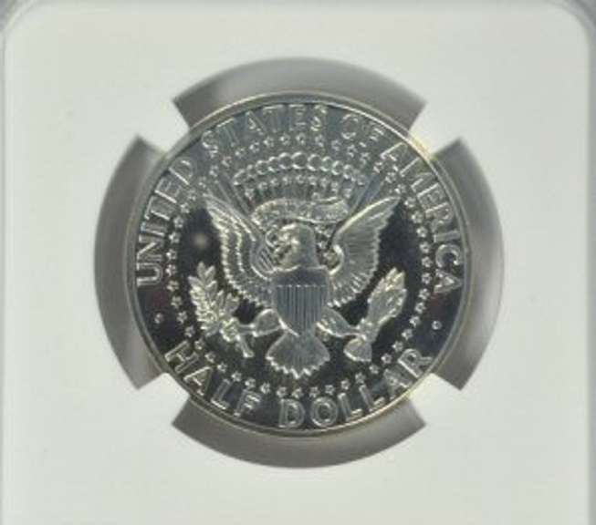 RARE Superb NGC PF67 ACCENT HAIR 1964 Kennedy Half Dollar