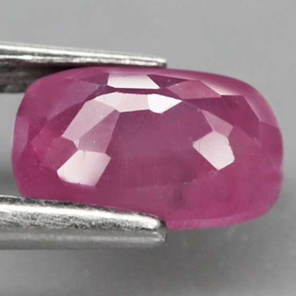 Stunning violet red 1.69ct unheated Ruby